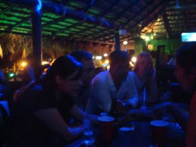 Alejandra, Gustavo, Edgar y Jenna