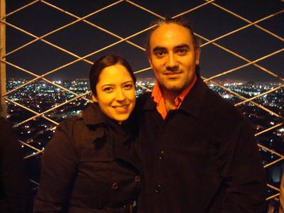 Mina y yo en la Latino