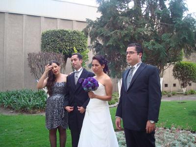 Paola, Juan, Érika y Fede