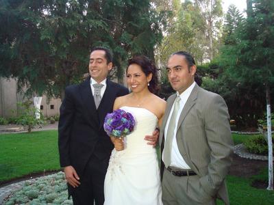 Juan, Érika y yo