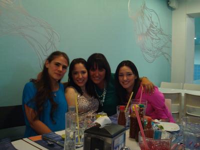 Kaya, Mina, Paula y Mariana