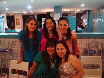Kaya, Mariana, Karla, Paula y Mina