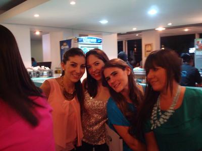 Karla,  Mina, Kaya y Paula