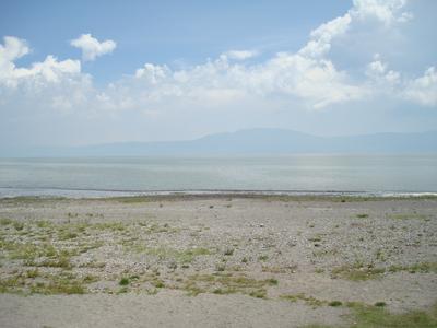 El lago desde Ajijic