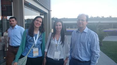 Almudena, Vanesa y Arturo