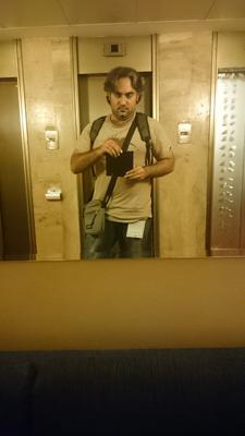 Yo en el hotel