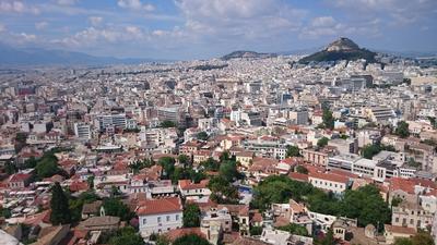 Desde la Acrópolis de Atenas