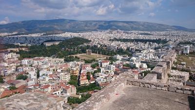 Desde la Acrópolis de Atenas