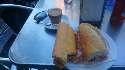 Bocadillo de jamón serrano
