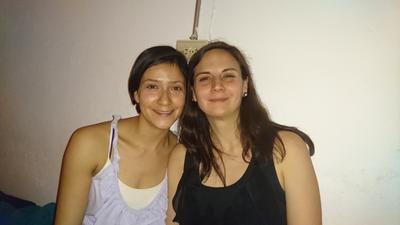 Paulina y su amiga