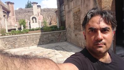 Yo en Pompeya