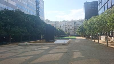 Caminando en Barcelona