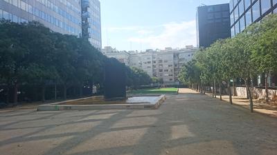 Caminando en Barcelona