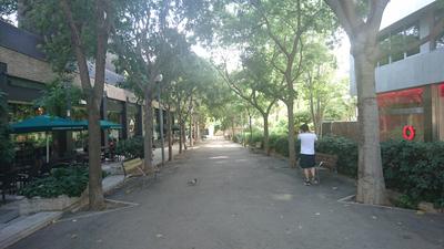 Caminando en Barcelona