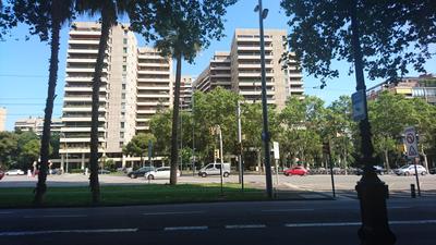 Caminando en Barcelona