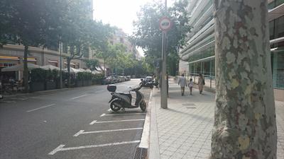 Caminando en Barcelona