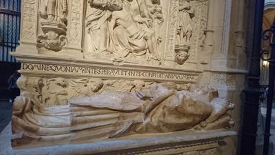 En la catedral de Burgos