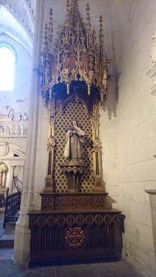En la catedral de Burgos