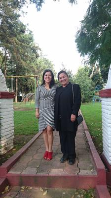 Sara y mi mamá