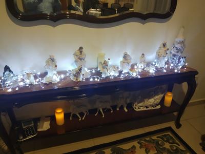 Las figuras con luces