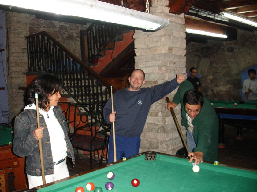 Paulina, Daniel y Ruy