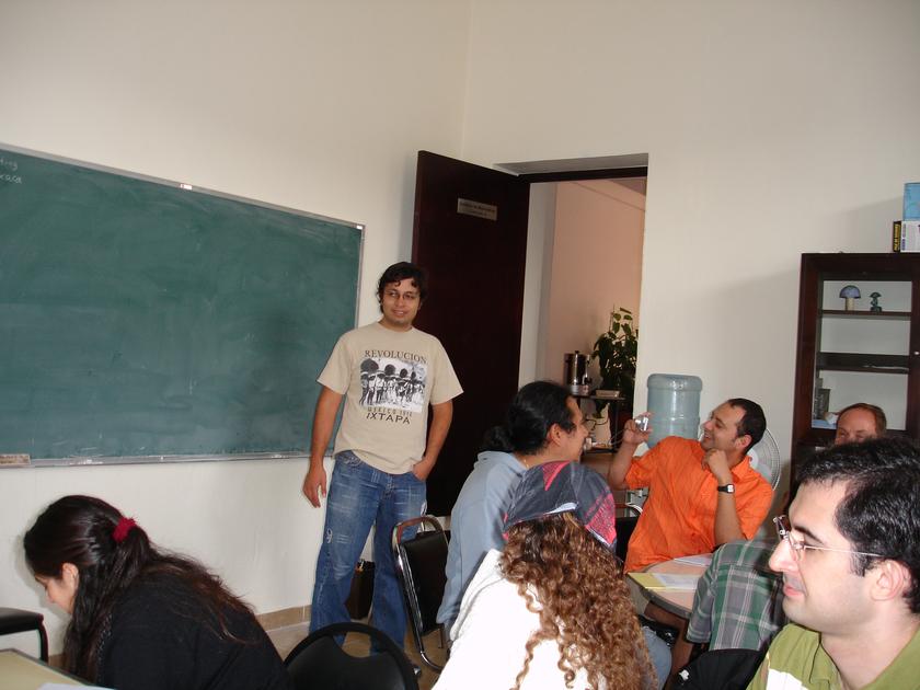 En el taller