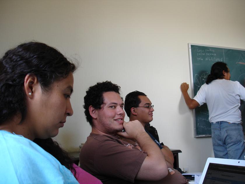 Adriana, Javier, Joel y Criel
