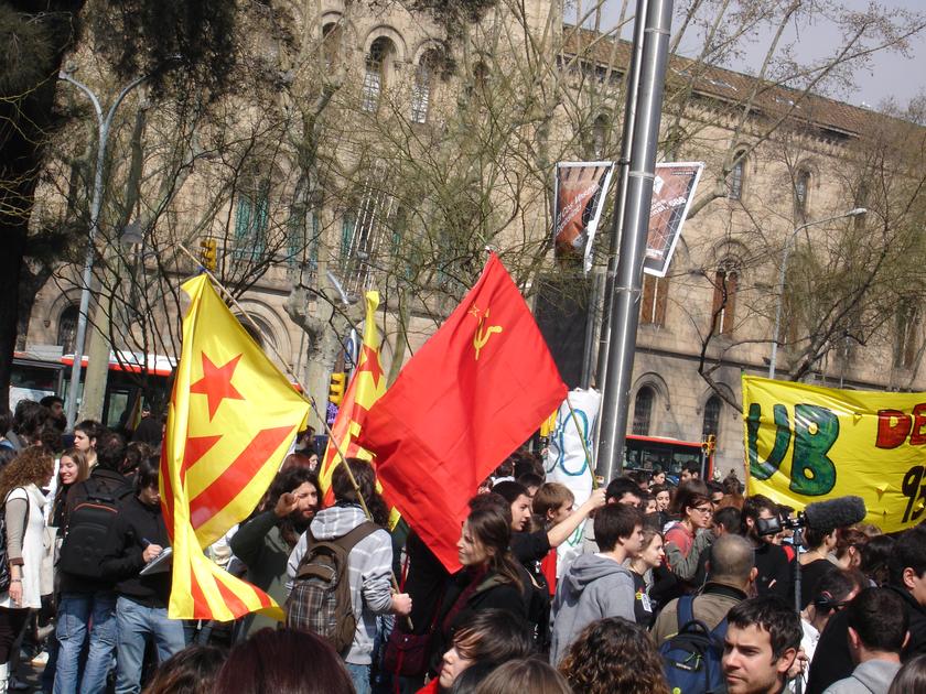 La manifestación