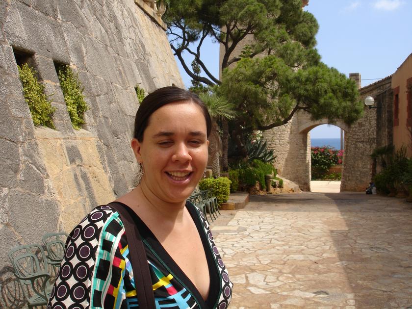 Isabel en el Gaudí Garraf