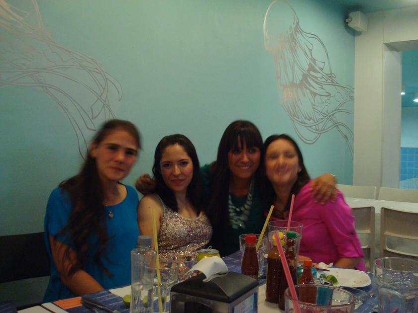 Kaya, Mina, Paula y Mariana
