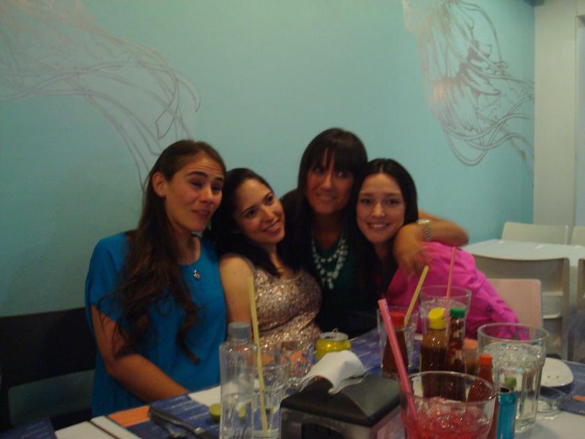 Kaya, Mina, Paula y Mariana