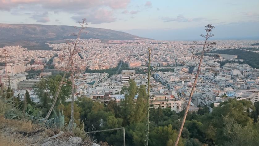 Desde el monte Licabeto
