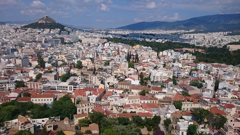 Desde la Acrópolis de Atenas
