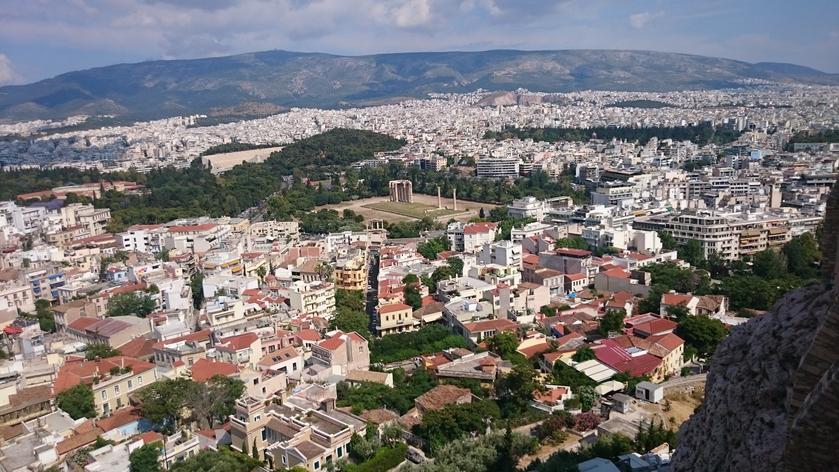 Desde la Acrópolis de Atenas