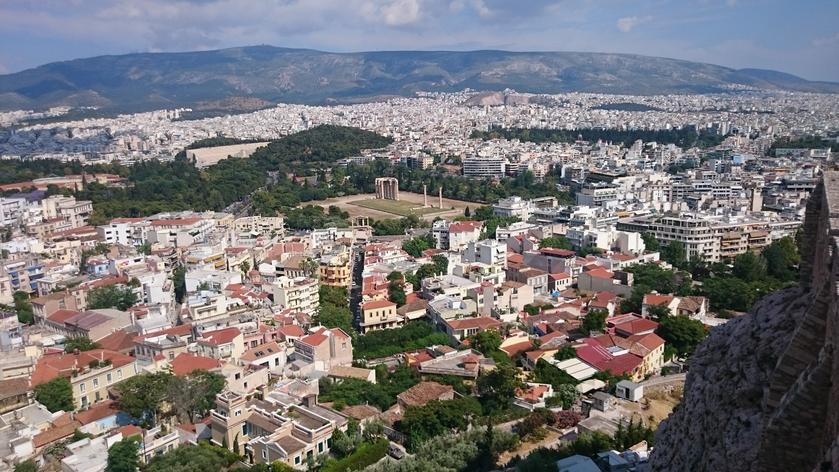 Desde la Acrópolis de Atenas