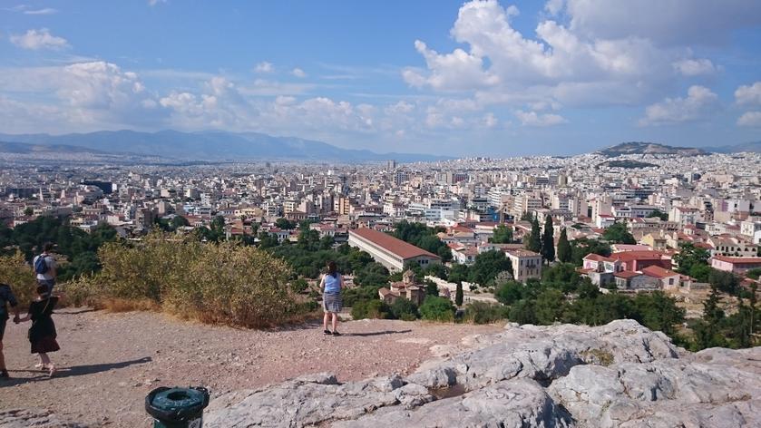 Desde la Acrópolis de Atenas