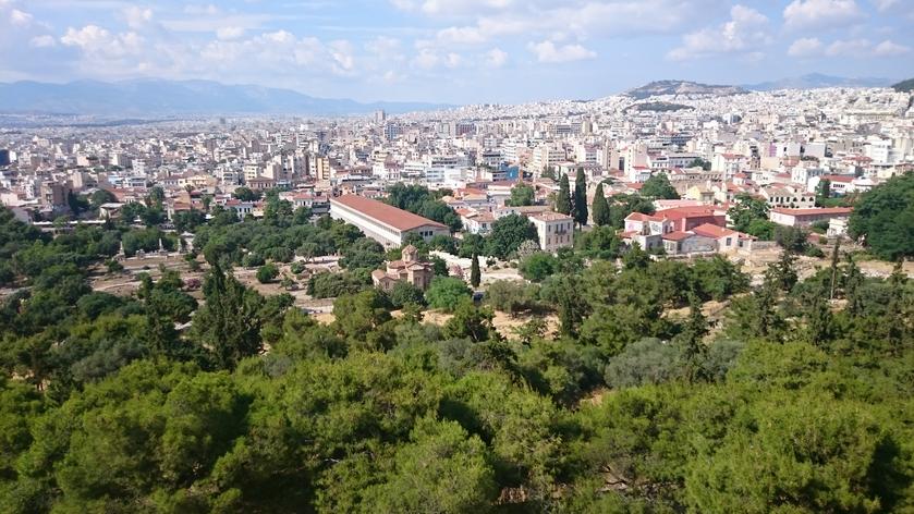 Desde la Acrópolis de Atenas