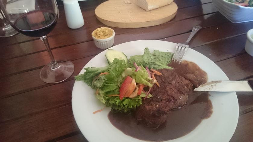 La carne y el vino