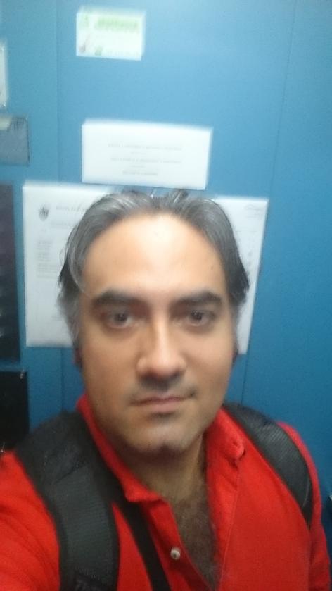 Yo empapado