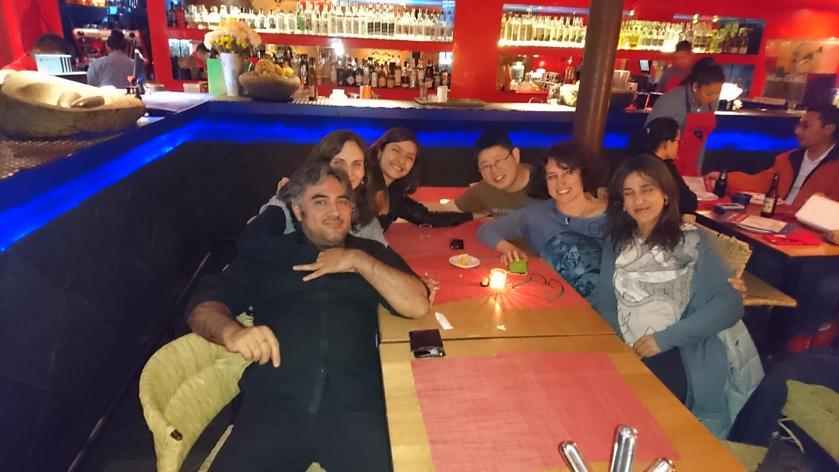 Yo, Paulina, Xóchitl, Eddie, Inmaculada y Martha