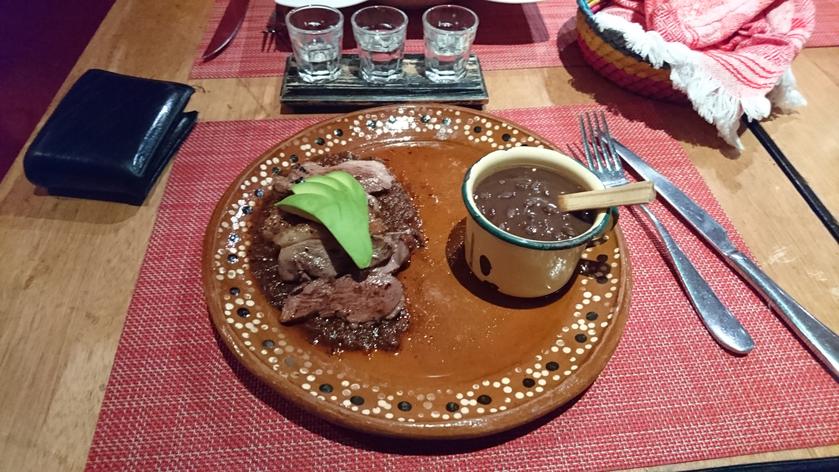 Carne y frijoles