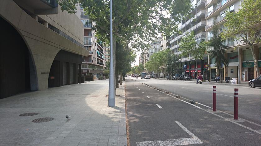 Caminando en Barcelona