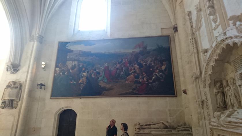 En la catedral de Burgos