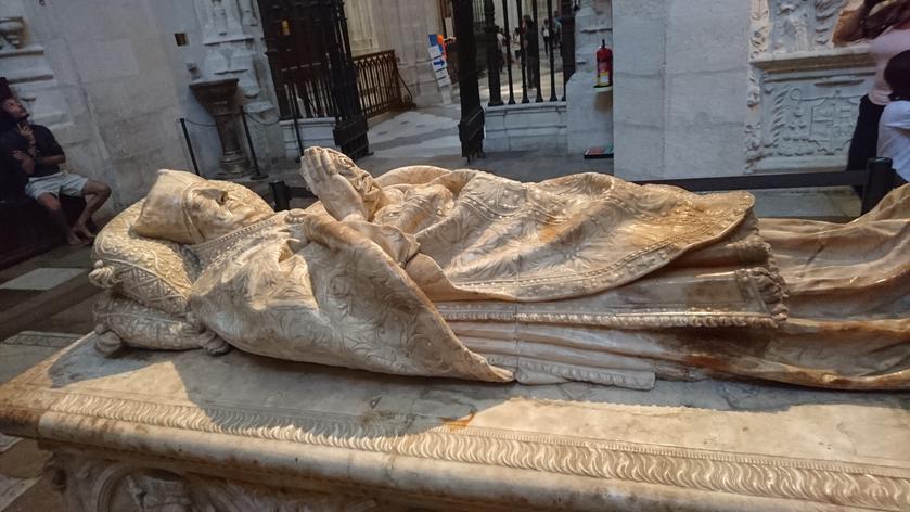 En la catedral de Burgos