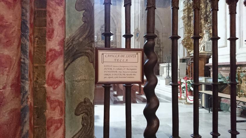 En la catedral de Burgos