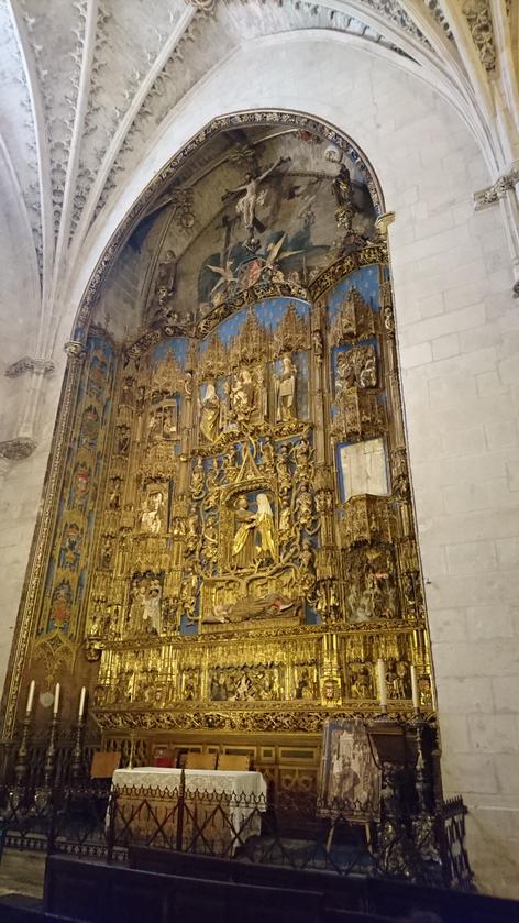 En la catedral de Burgos