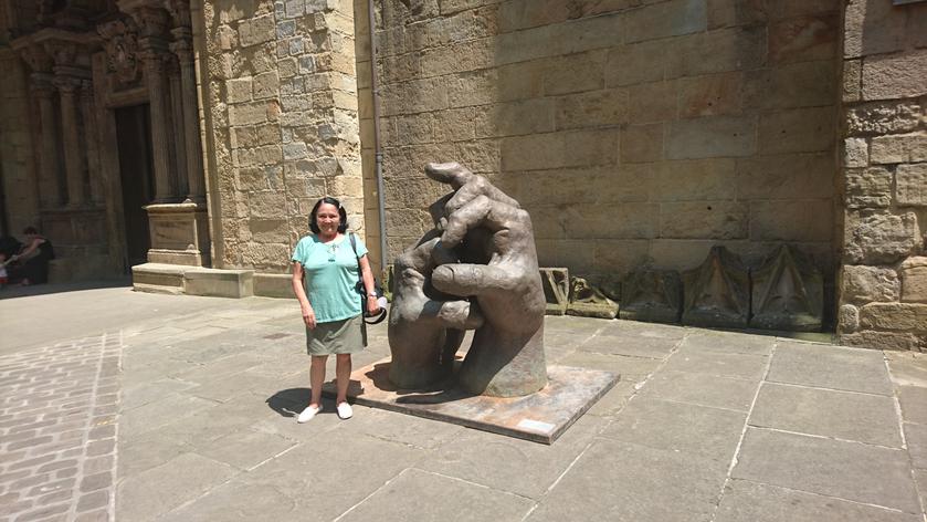 Mi mamá en San Sebastián