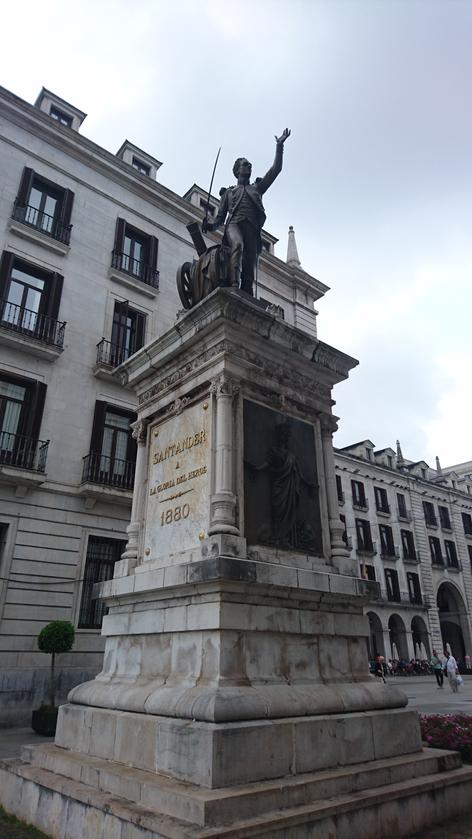Santander a la gloria del héroe