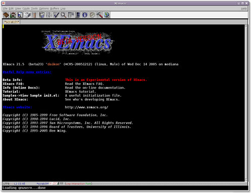 XEmacs CVS