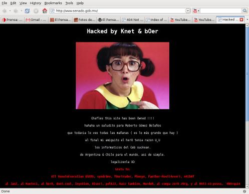 Senado Hackeado